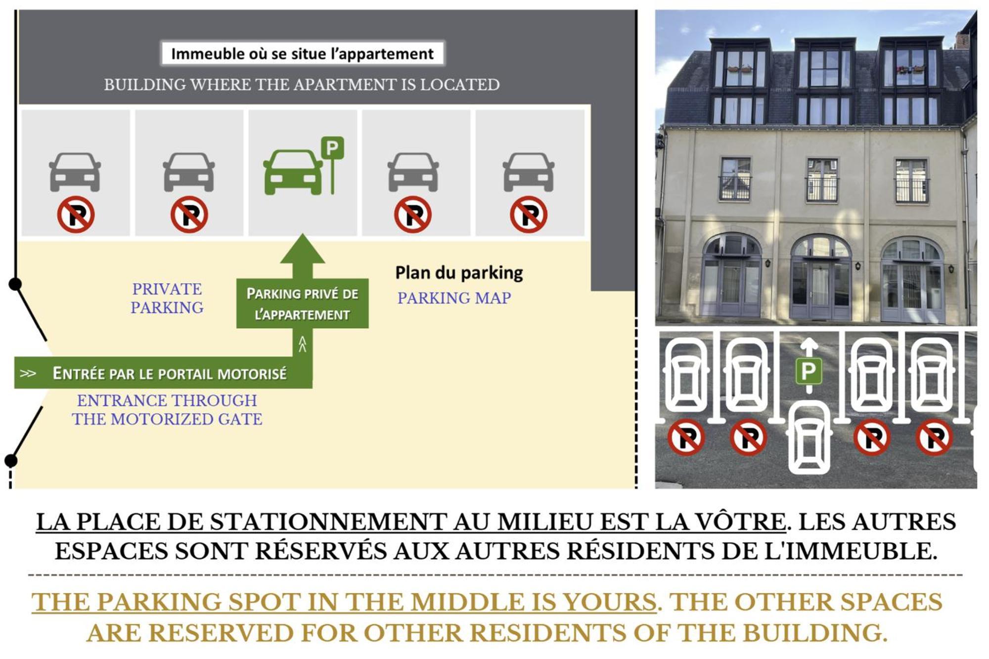Le Baleschoux - Parking - Prestiplace Collection 图尔 外观 照片