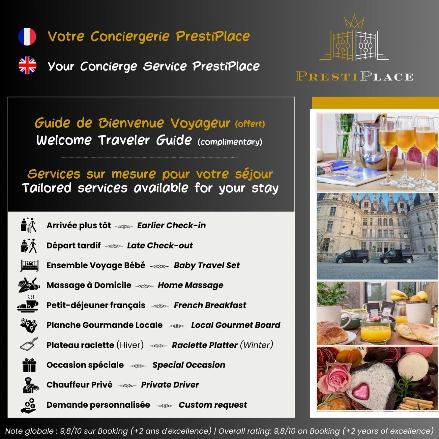 Le Baleschoux - Parking - Prestiplace Collection 图尔 外观 照片